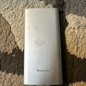 Lenovo Metallic Gray Power Bank